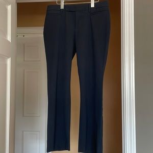 Gap size 6 stretch modern boot pinstripe pant